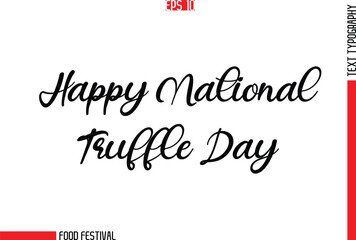 Happy National Truffle Day z.eps