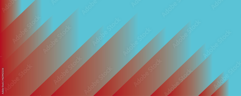 Poster abstract smooth diagonal gradient background with a seamless blend of vibrant cyan and deep blue ton