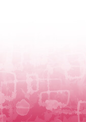 赤い水彩の手描き模様のあるグラデーションのテクスチャ背景