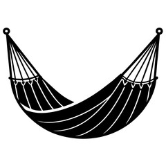 hammock on a white background