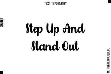 Step Up And Stand Out.eps