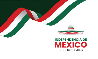 Happy Mexican Independence Day. September 16th. Mexican holiday concept. Vector illustration.