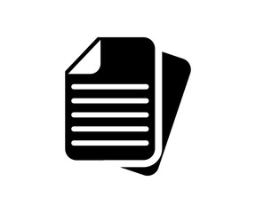 Open file folders icon. Folder with documents linear and full pictogram illustration on transparent background. 

