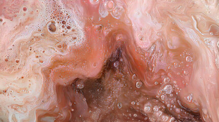 Obraz premium Vibrant Abstract Fluid Art Backgrounds with Swirling Marbled Texture and Colorful Liquid Pattern