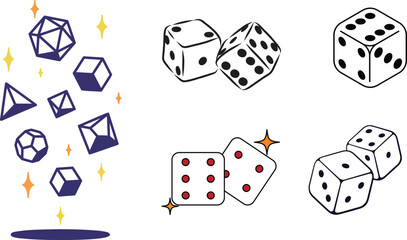 dice vector, dice icon, dice illustration, gambling dice, game dice icon, dice graphic, dice symbol, casino dice, dice design, lucky dice, dice cube, dot dice, dice pair, rolling dice, die artwork, bo