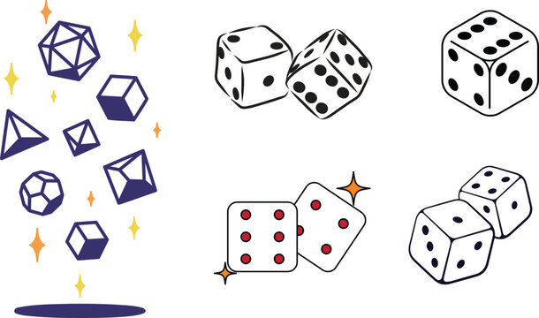 dice vector, dice icon, dice illustration, gambling dice, game dice icon, dice graphic, dice symbol, casino dice, dice design, lucky dice, dice cube, dot dice, dice pair, rolling dice, die artwork, bo