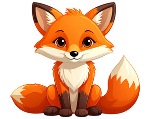 Obraz premium red fox with a golden egg