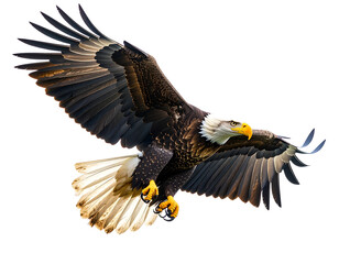 Obraz premium bald eagle in flight