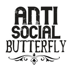 anti social butterfly