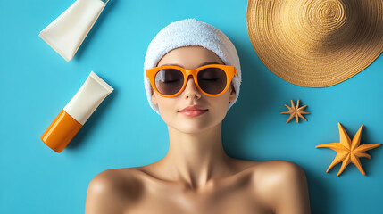 Safe sunscreen usage visual