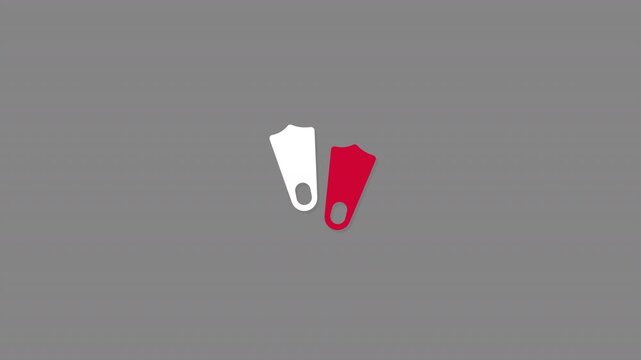 White rad glossy badge 