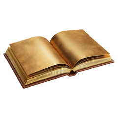 Elegant Single Embossed Leather Bound Business Contract Book