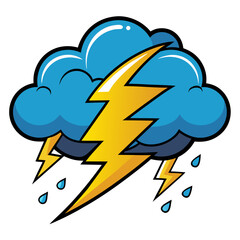 cloud and lightning