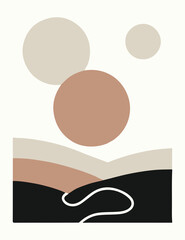 Printable Wall Art design vector