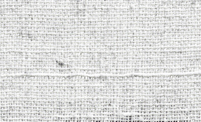 Obraz premium Close-up of plain white woven fabric (1)