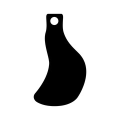 Kitchen board vector icon. Serving Board illustration sign. Meat board symbol or logo.