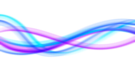 Dynamic Acrylic Brush Stroke in Blue ad purple