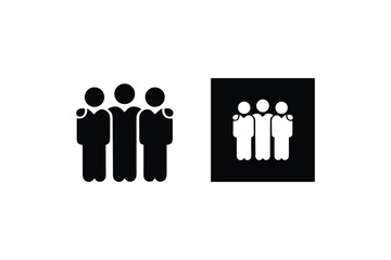 Iconographic Representation of Friendship Bonding and Solidarity A Symbol of Teamwork and Social Connections