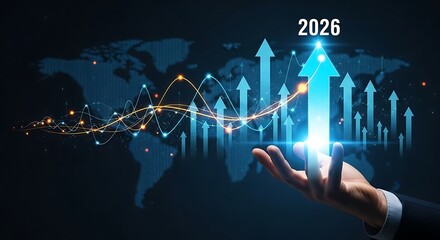 Global growth forecast for 2026 with upward financial trend