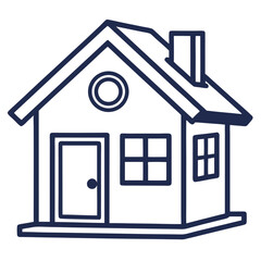 house icon on white background