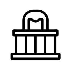 Balcony Outdoor Terrace Icon Design