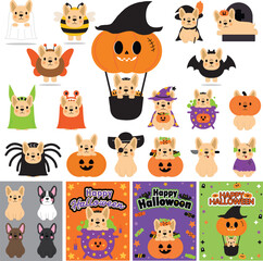 French Bulldog Halloween Costumes and Fun