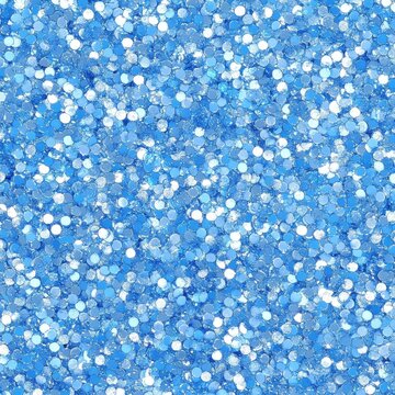 Fototapeta Light Blue Glitter Texture Seamless Pattern Surface Design Shining Effect