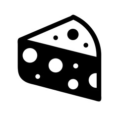 Cheese Dairy Slice Icon Design