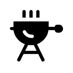 Grill Barbecue Cooking Icon Design