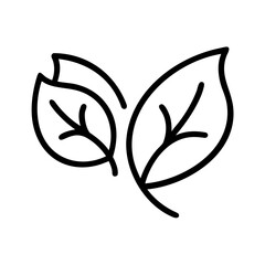 Leaves Foliage Nature Icon Design