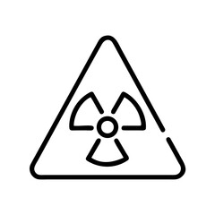 Nuclear Radiation Hazard Icon Design