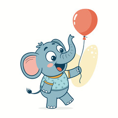 Kids T-Shirt Icon Set – Colorful Kids Clothing, Toys, and Cartoon Design Elements for Children’s Apparel and Branding	
