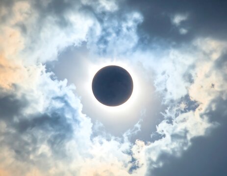 Solar eclipse through clouds (3)