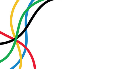 abstract colorful background with lines