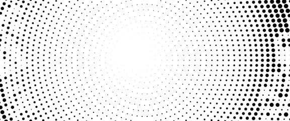 abstract circular halftone pattern background
