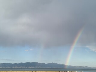 rainbow in the sky