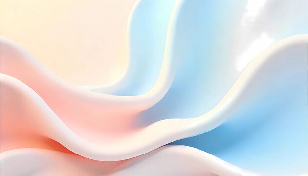 abstract colorful background, Soft Abstract Background with Pastel Color Waves