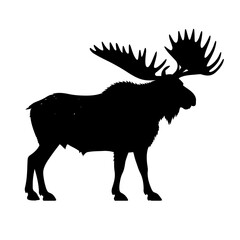 deer silhouette vector