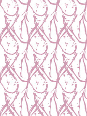 Abstract Pink Ink Strokes