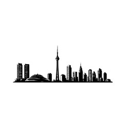 city skyline vector