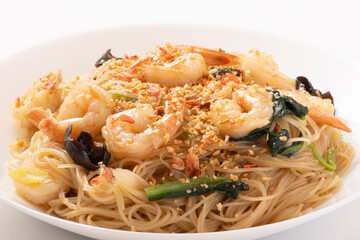 チャオミーフェン（台湾焼きビーフン　干しエビ入り）