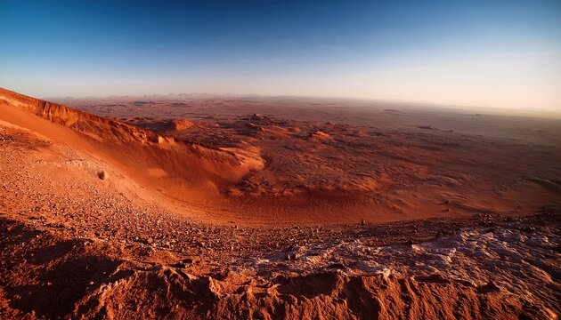 mars close up detailed red planet surface