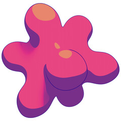 Abstracct y2k object