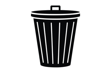 trash can vector icon
