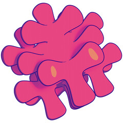 Abstracct y2k object