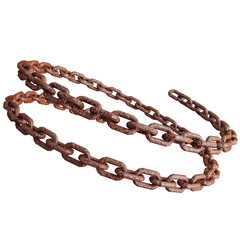 Obraz premium Some rusty chain 