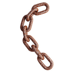 Some rusty chain 