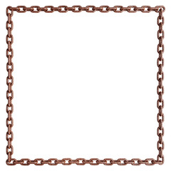 Obraz premium Some rusty chain 