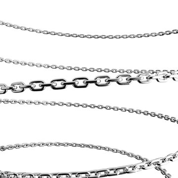 Silver chromatic chain