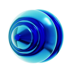 Abstract 3d rendering shape